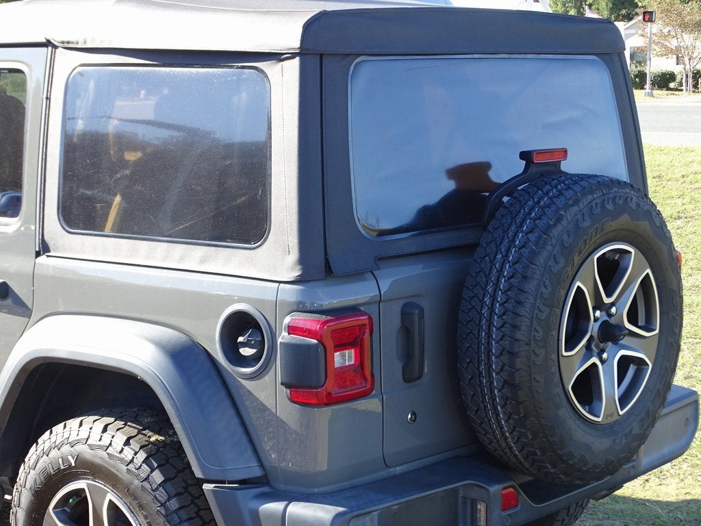 2020 Jeep Wrangler Unlimited Black and Tan