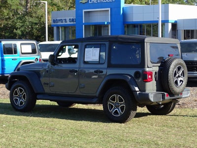 2020 Jeep Wrangler Unlimited Black and Tan