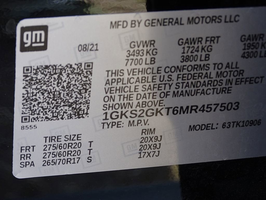 2021 GMC Yukon XL SLT