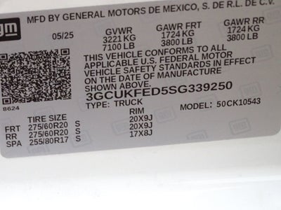 2025 Chevrolet Silverado 1500 LT Trail Boss