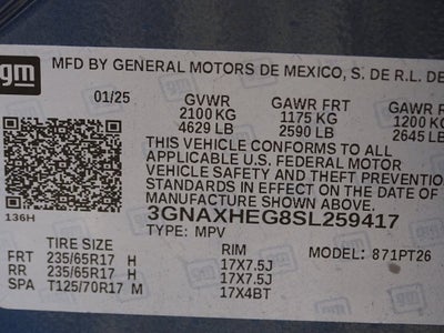 2025 Chevrolet Equinox LT