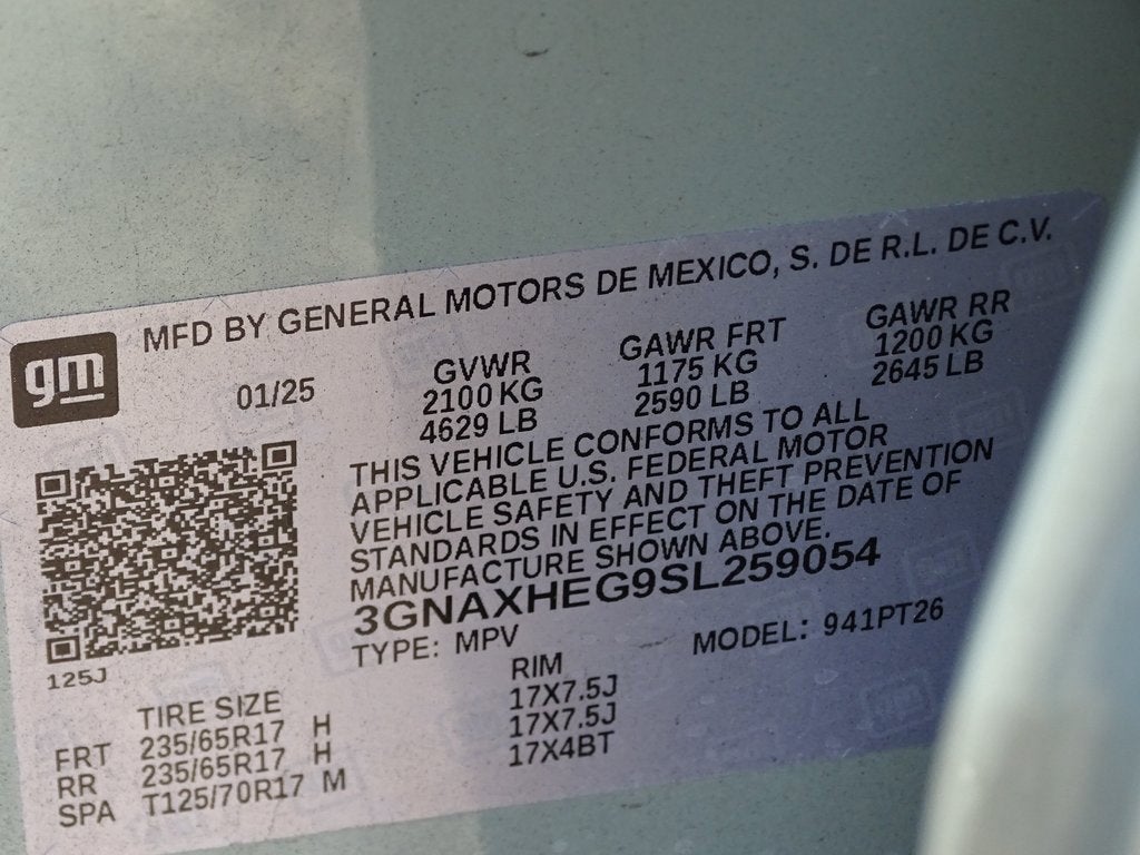2025 Chevrolet Equinox LT