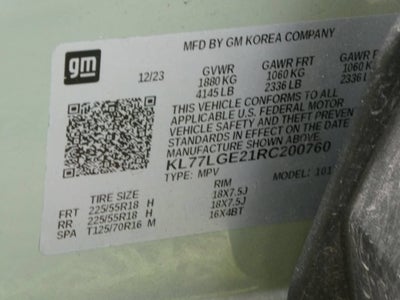 2024 Chevrolet Trax 1RS