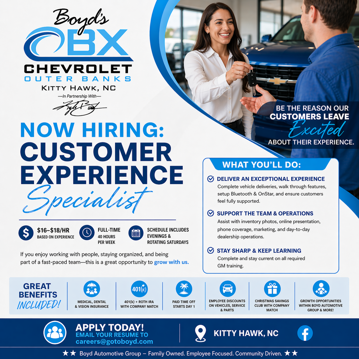 customer Experience specialist