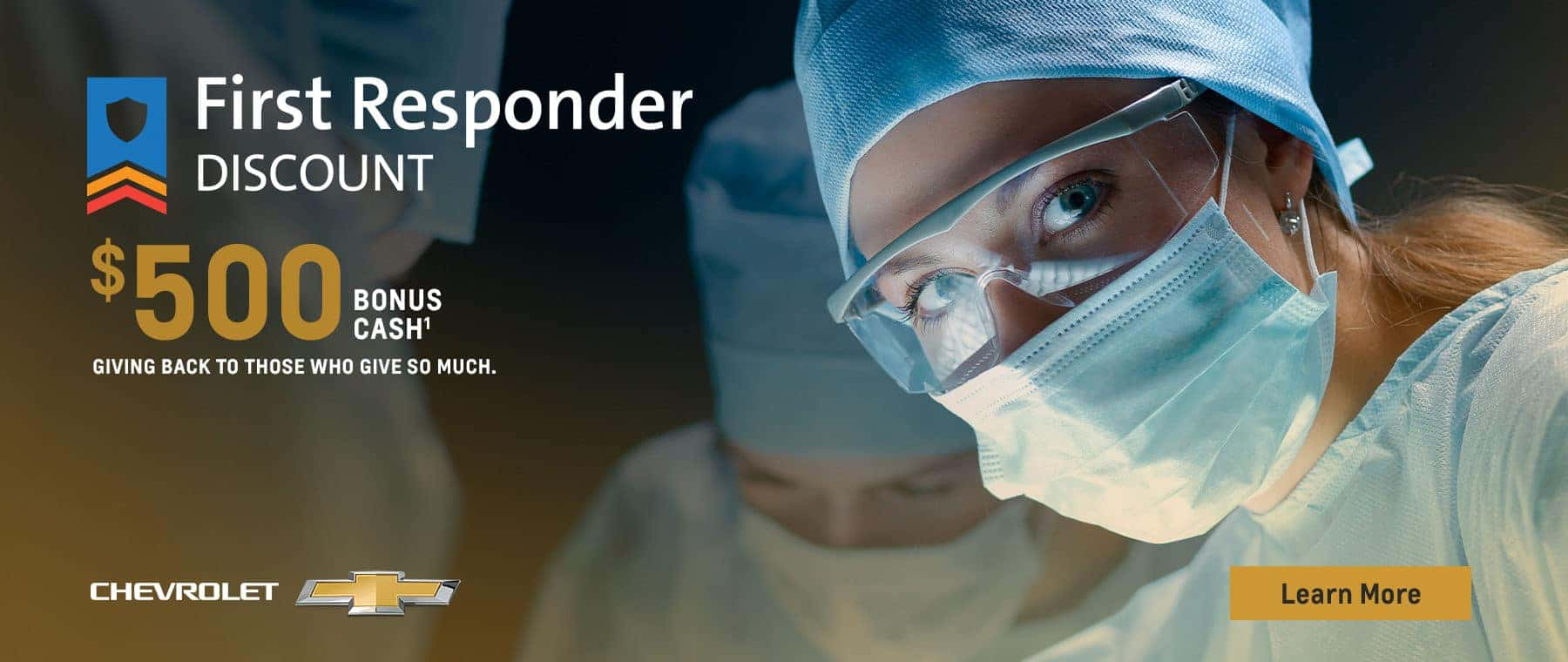 First Responder Dicount at OBX Chevrolet in KITTY HAWK NC