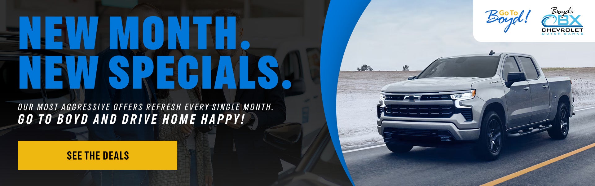 Monthly New Specials